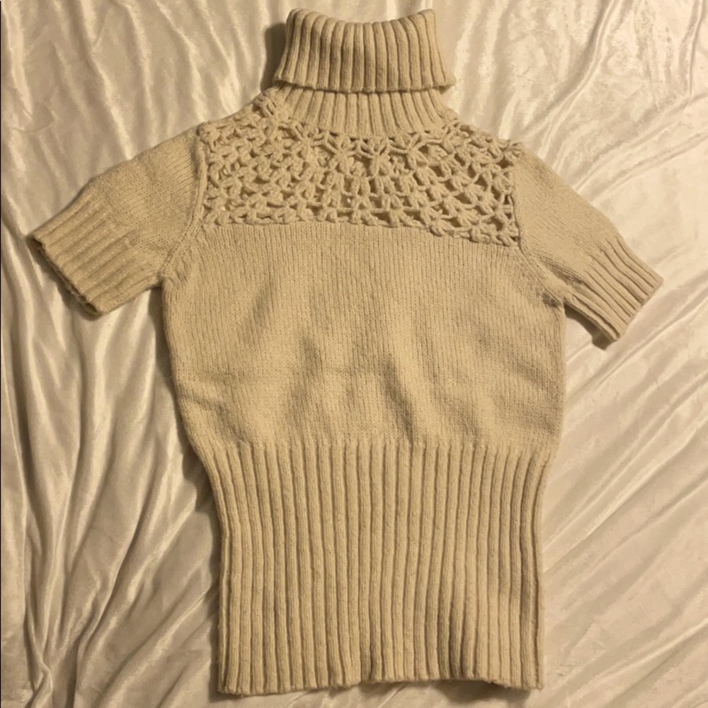 Cream sweater